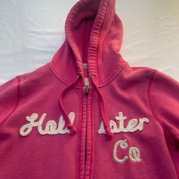 Hollister Co. VTG Y2k Spell Out Sweatshirt Hoodie Size Small - Picture 2 of 9